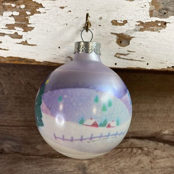 Hallmark New Home Ornament Vintage 1987, Glass Ornament, Keepsake - Picture 6 of 6